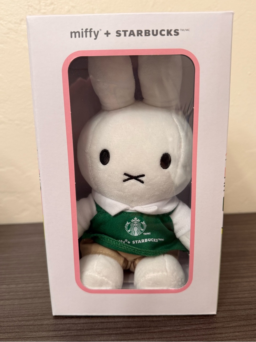 Miffy x Starbucks Plush Bunny in White & Green 2026
